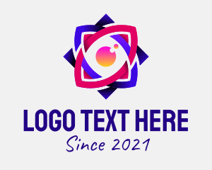 Visual - Colorful Mystic Eye logo design