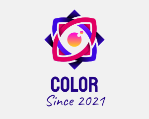 Colorful Mystic Eye  logo design