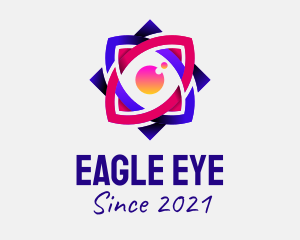 Colorful Mystic Eye  logo design