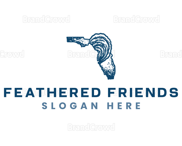 Florida Seafood Oyster Logo