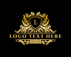 Ornamental - Classic Luxury Crest logo design