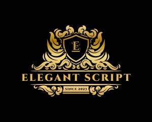 Classic Luxury Crest logo design