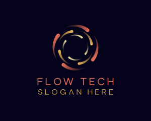 Swirl Tech Laboratory logo design