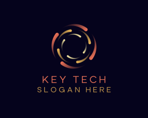 Swirl Tech Laboratory logo design