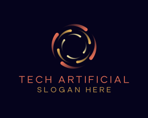 Artificial - Swirl Tech Laboratory logo design