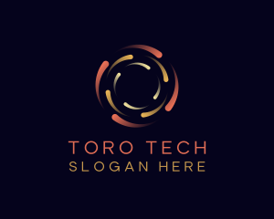 Swirl Tech Laboratory logo design