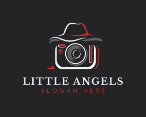 Cinematographer - Camera Hat Vlogger logo design