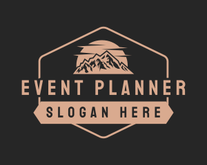 Scenery - Hipster Mountain Tour logo design