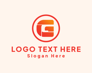 Tech Letter G Badge  Logo