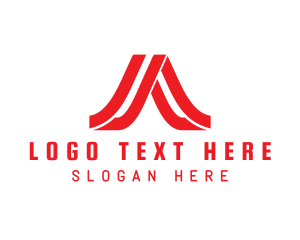 Professional - Red Professional Letter A logo design