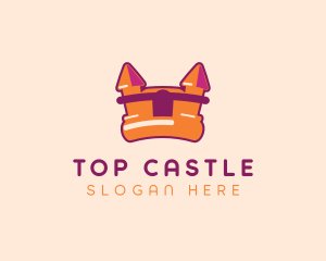 Kiddie Castle Bounce House logo design