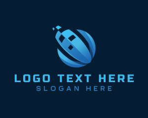 Telecom - Digital Tech Software logo design