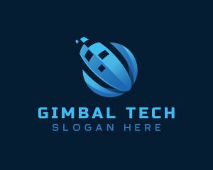 Digital Tech Software logo design