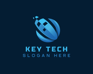 Digital Tech Software logo design