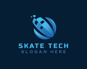 Digital Tech Software logo design