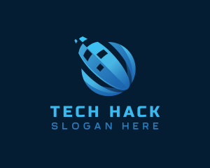 Digital Tech Software logo design