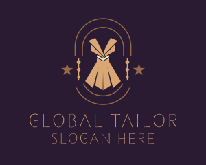 Dress Tailor Atelier logo design