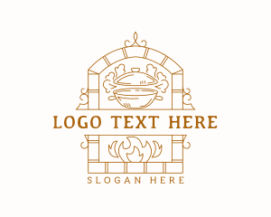 Emblem - Oven Pot Restaurant logo design