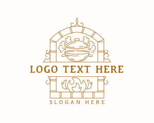 Kiln - Oven Pot Restaurant logo design