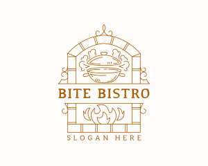 Oven Pot Restaurant logo design