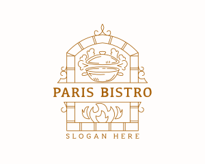 Oven Pot Restaurant logo design