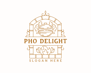 Oven Pot Restaurant logo design