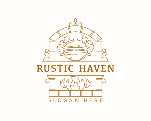 Oven Pot Restaurant logo design