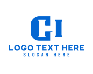 Letter Ht - Modern Business Professional logo design