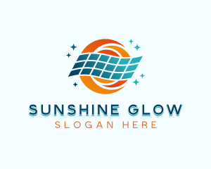 Sunlight - Sustainable Solar Panel logo design