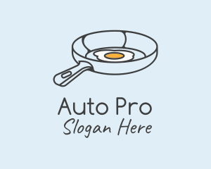 Equipment - Egg Frying Pan logo design