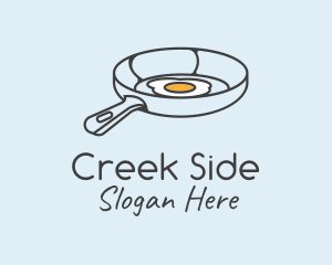 Egg Frying Pan logo design