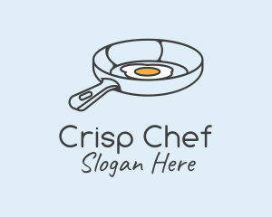 Egg Frying Pan logo design