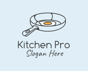 Egg Frying Pan logo design