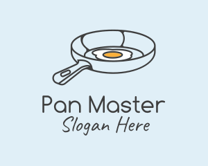 Pan - Egg Frying Pan logo design