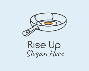 Egg Frying Pan logo design