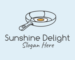 Egg Frying Pan logo design