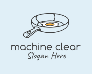 Chef - Egg Frying Pan logo design