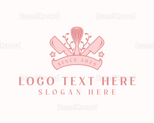 Pastry Chef Baking Logo