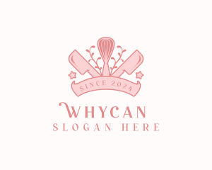 Pastry Chef Baking Logo