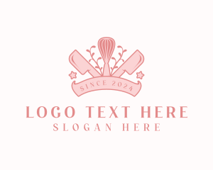 Pastry Chef Baking Logo