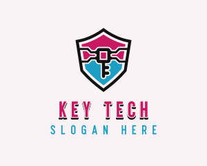 Key Cyber Security logo design