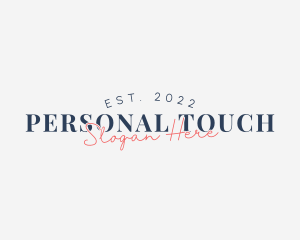 Personal - Personal Signature Business logo design