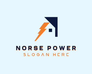 Lightning Power House  logo design