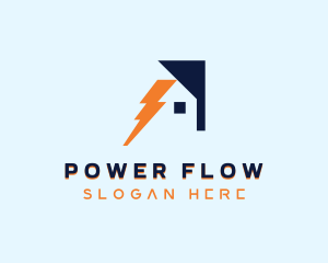 Lightning Power House  logo design