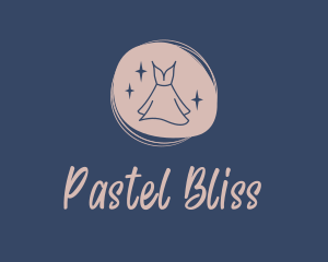 Pastel Pink Dress logo design