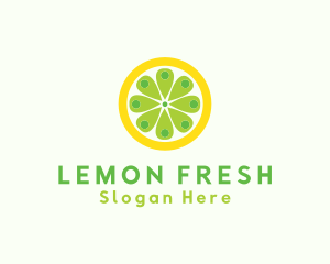 Lemon - Lemon Location Pin logo design