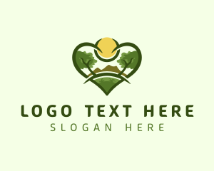 Location - Heart Natural Environment logo design