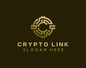 Fintech Crypto Digital logo design