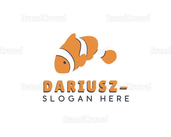Marine Aquatic Fish Logo