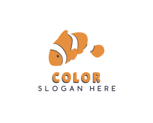 Fisherman - Marine Aquatic Fish logo design